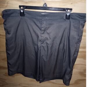 Men's Nike Gold Charcoal Gray Shorts Slick Dri-Fit 38 Chino